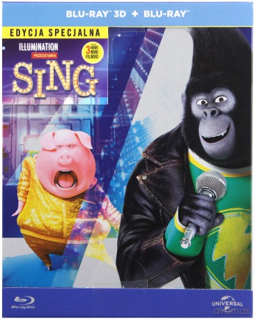 Sing (steelbook) [Blu-Ray 3D]+[Blu-Ray]