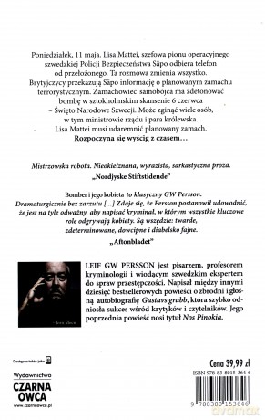 Bomber i jego kobieta - Leif Persson [KSIĄŻKA]