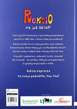 Reksio Wielka księga przygód - Ewa Barska, Marek Głogowski, Anna Sójka [KSIĄŻKA]