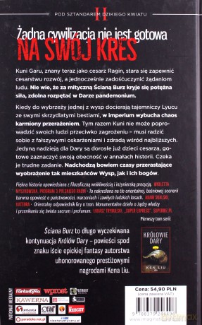 Ściana Burz - Ken Liu [KSIĄŻKA]