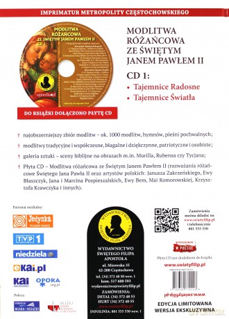 Wielka księga modlitw (Tom 1) [KSIĄŻKA]+[CD]