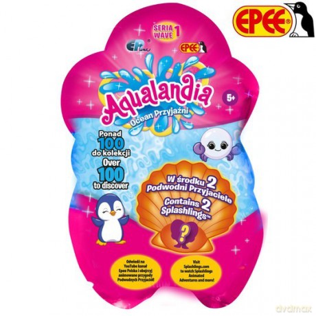 Aqualandia - Ocean przyjaźni - Saszetka z 2 figurkami [FIGURKA]