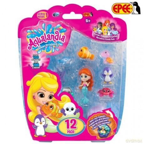 Aqualandia - Ocean Przyjaźni -12-pack z syrenką [FIGURKA]