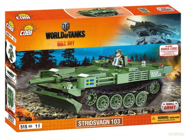 Armia /3023/ Wot Stridsvagn 103 (S-Tank) [KLOCKI]
