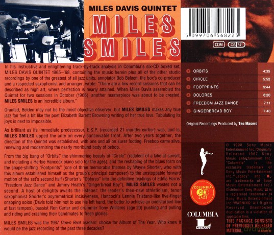 Miles Davis: Miles Smiles [CD]