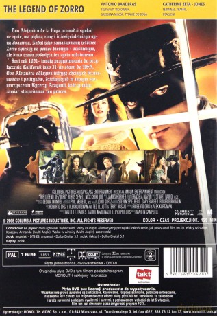 Legenda Zorro [DVD]