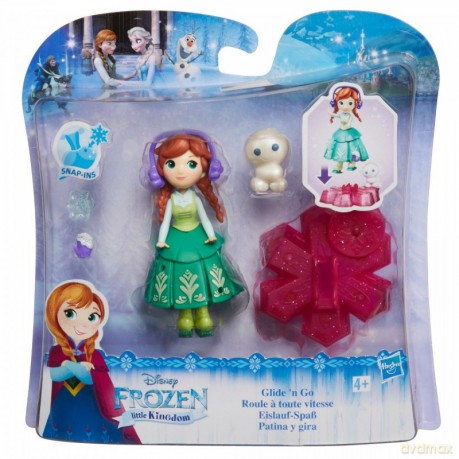 Frozen Mini laleczki na łyżwach, Anna [FIGURKA]