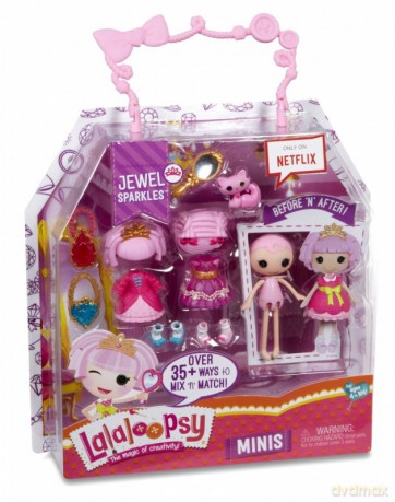 LALALOOPSY Lalka Mini W1, Jewel Sparkles [FIGURKA]