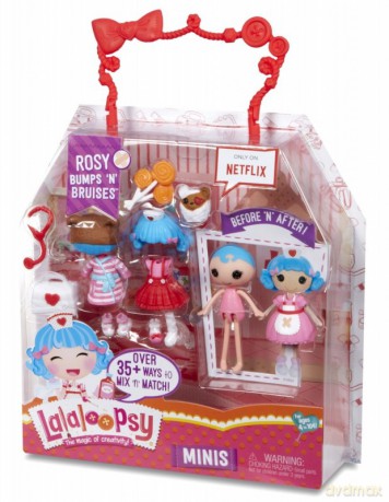 LALALOOPSY Lalka Mini W1, Rosy Bumps N Bruises [FIGURKA]