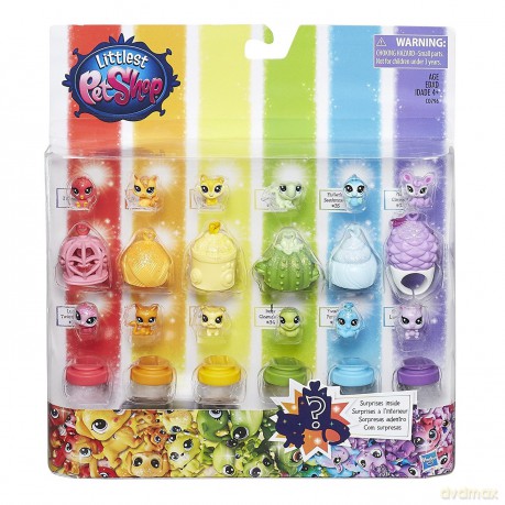 Littlest Pet Shop Teczowy zestaw zwierzaków [FIGURKA]