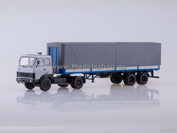 MAZ-5432 Tractor Truck with Semitrailer MAZ-93971
