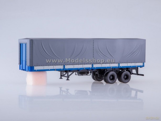 MAZ-93971 Semitrailer with Tent (grey)