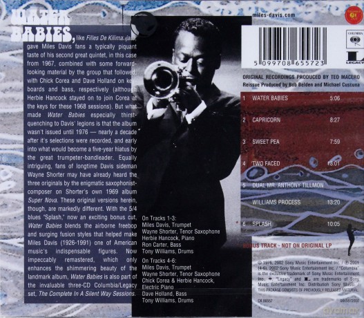 Miles Davis: Water Babies [CD]