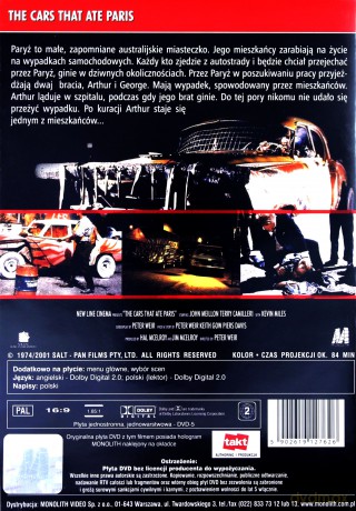 Samochody, które zjadły Paryż [DVD]