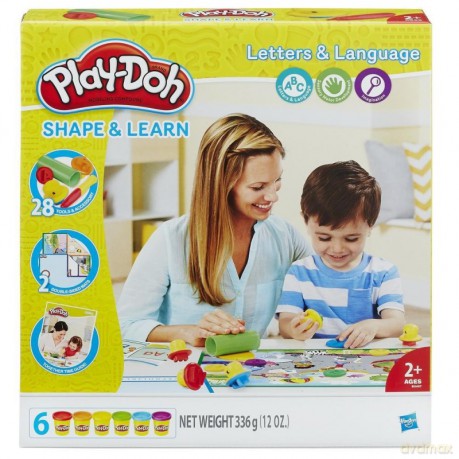 PlayDoh Literki i mowa