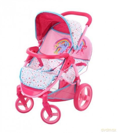 Wózek dla lalek Malibu Duo Little Pony
