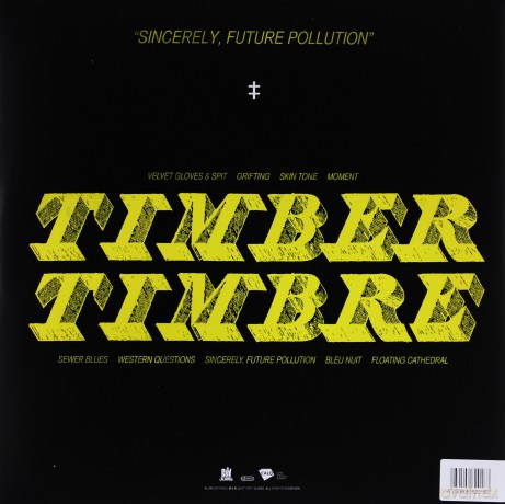 Timber Timbre: Sincerely, Future Pollution [Winyl]