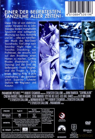 Pozostać żywym (Staying Alive) [DVD]