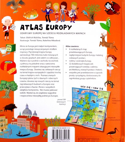 Atlas Europy dla dzieci [KSIĄŻKA]
