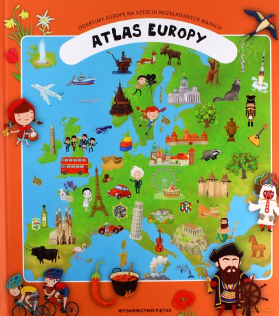 Atlas Europy dla dzieci [KSIĄŻKA]
