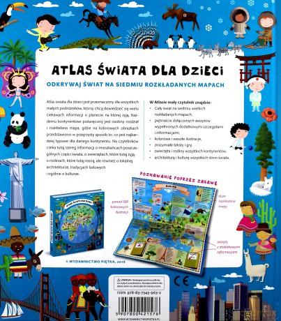 Atlas świata dla dzieci [KSIĄŻKA]