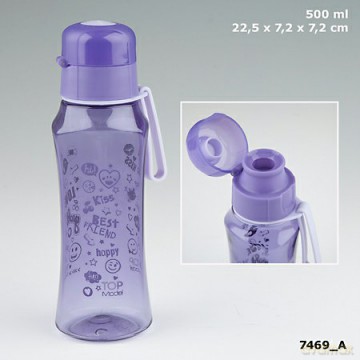 Bidon top model 500 ml fioletowy