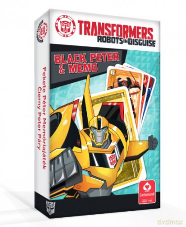 Czarny Piotruś memo premium Transformers [GRA]
