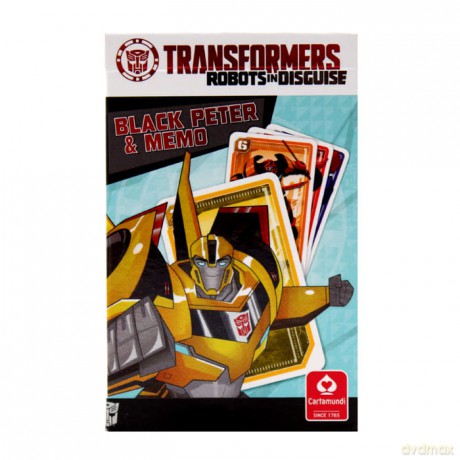 Czarny Piotruś memo premium Transformers [GRA]
