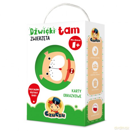 Czuczu dźwięki Tam zwierzęta 1+ [KSIĄŻKA]