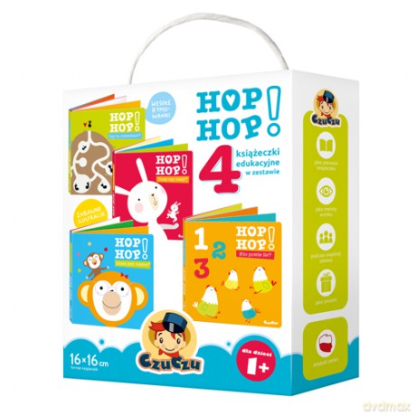 Czuczu hop hop 1+ box [KSIĄŻKA]