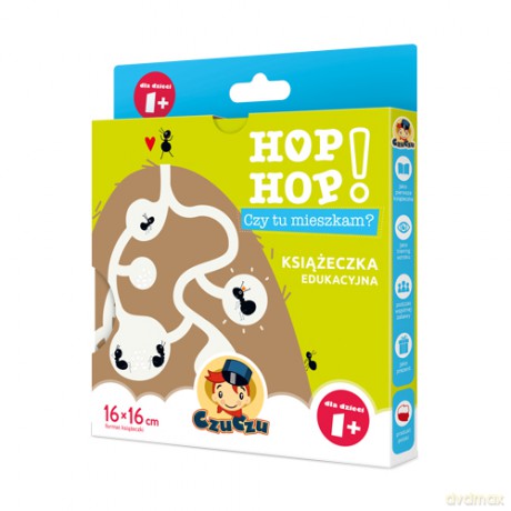 Czuczu hop hop Czy tu mieszkam 1+ [KSIĄŻKA]