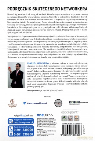 Dlaczego networking nie działa i co musisz zrobić by to zmienić - Maciej Gnyszka [KSIĄŻKA]
