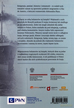 Droga do Rio historie polskich emigrantów - Aleksandra Pluta [KSIĄŻKA]