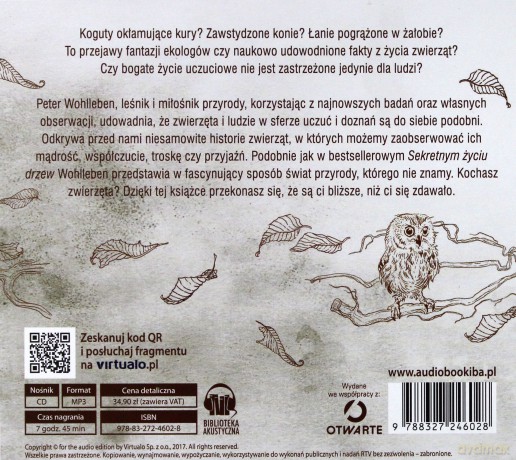 Duchowe życie zwierząt - Peter Wohlleben [AUDIOBOOK]