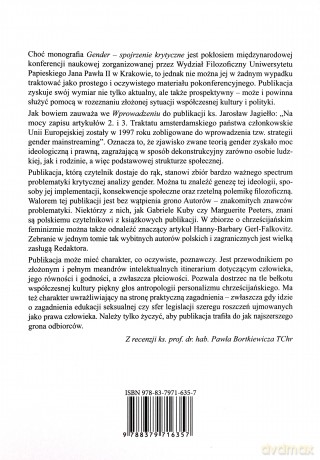 Gender spojrzenie krytyczne [KSIĄŻKA]