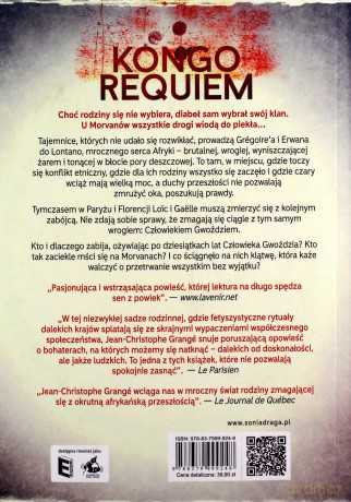 Kongo requiem - Jean-Christophe Grange [KSIĄŻKA]