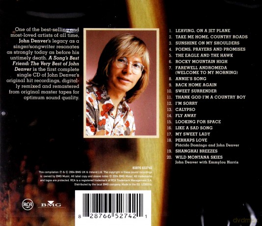 John Denver: A Song's Best Friend - The Very Best Of John Denver [CD]