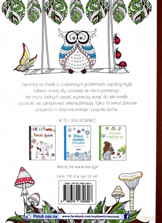 Mądre sowy. Kolorowanki dla dorosłych [KSIĄŻKA]