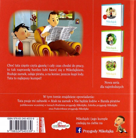 Mikołajek. Mój tata jest najlepszy [KSIĄŻKA]