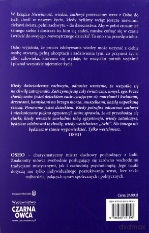 Niewinność, wiedza, zachwyt. Jak nie zatracić dziecięcej wrażliwości - Osho [KSIĄŻKA]