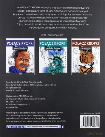 Niezwykłe miejsca. Połącz kropki [KSIĄŻKA]