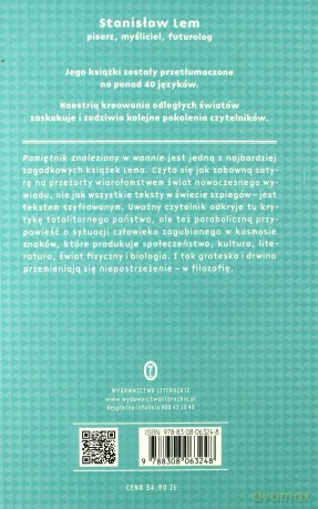 Pamiętnik znaleziony w wannie - Stanisław Lem [KSIĄŻKA]