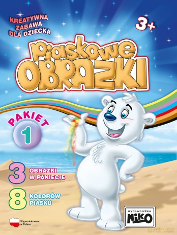 Piaskowe obrazki pakiet 1