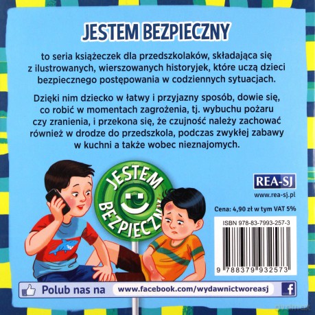 Pierwsza pomoc. Jestem bezpieczny - Katarzyna Moryc [KSIĄŻKA]