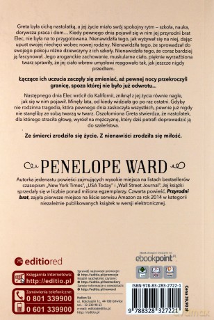 Przyrodni brat - Penelope Ward [KSIĄŻKA]