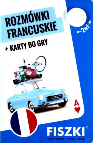 Rozmówki francuskie i karty do gry 2w1 - Kinga Perczyńska [KSIĄŻKA]