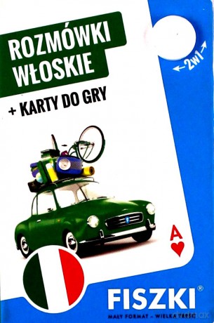 Rozmówki włoskie i karty do gry 2w1 - Kinga Perczyńska [KSIĄŻKA]