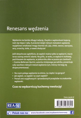 Wędzenie dla smakoszy. Ryby, mięso, warzywa, pieczywo, orzechy i inne - Cosima Bellersen Quirini [KSIĄŻKA]