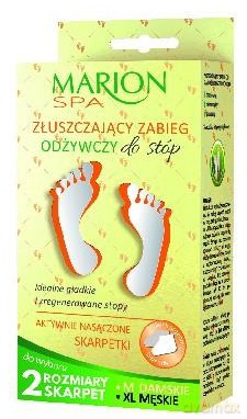 Marion Złuszczający zabieg odżywczy do stóp + skarpetki