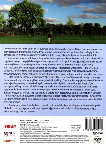 Julian Barbour: Człowiek, który igra z czasem (booklet) [DVD]